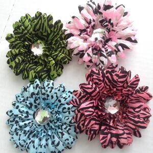 🎀 GIRLS Set of 4 Large Bling Hair Clips